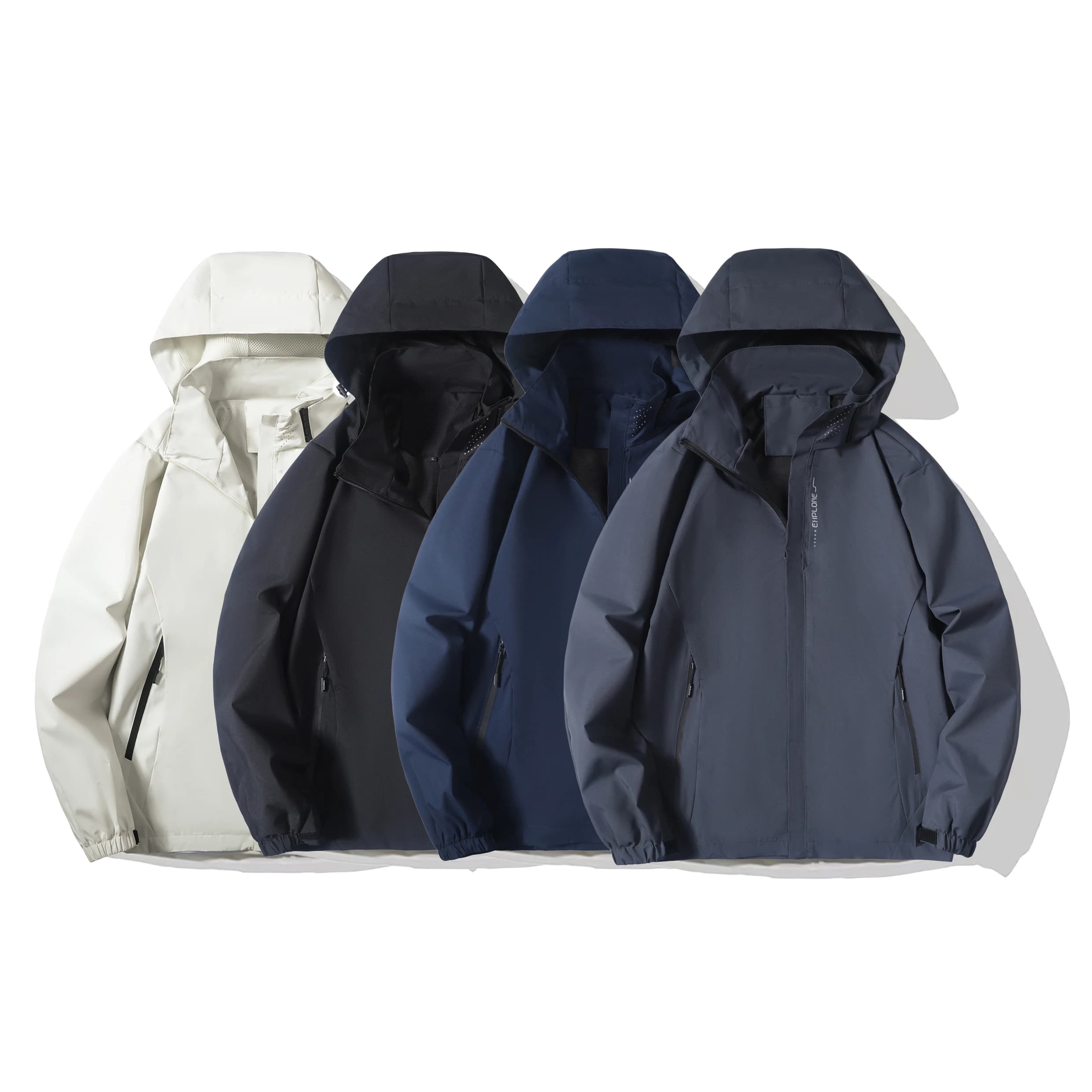 Veste pluie légère pêche montagne - Vêtement imperméable technique pour pêche en altitude