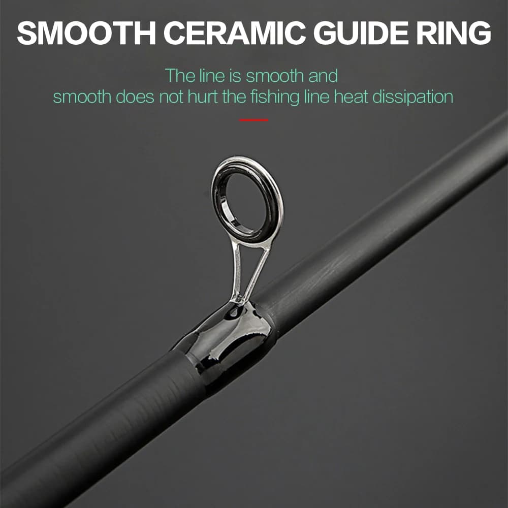 Canne à pêche télescopique voyage 1.8m à 2.7m carbone ultra légère rock spinning feeder carpe