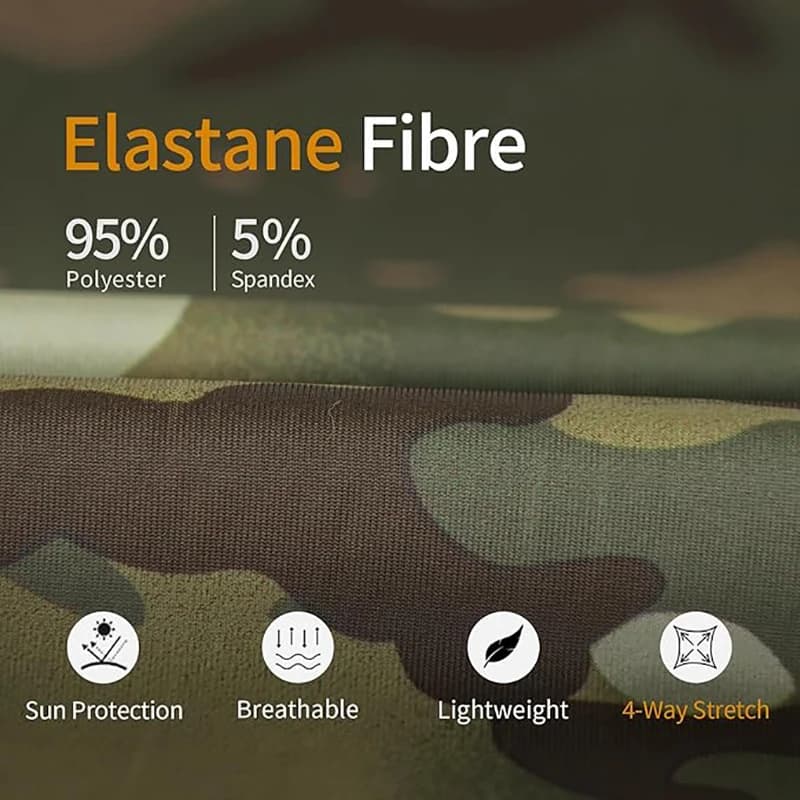 Vêtements pêche homme respirants équipement chasse canard cerf camouflage ghillie tactique