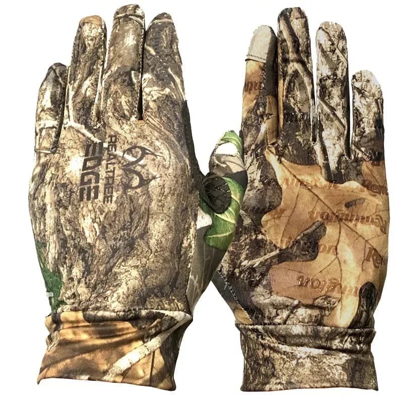 Gants tactiques été ultra-fins écran tactile pour pêche précise et manipulation des leurres
