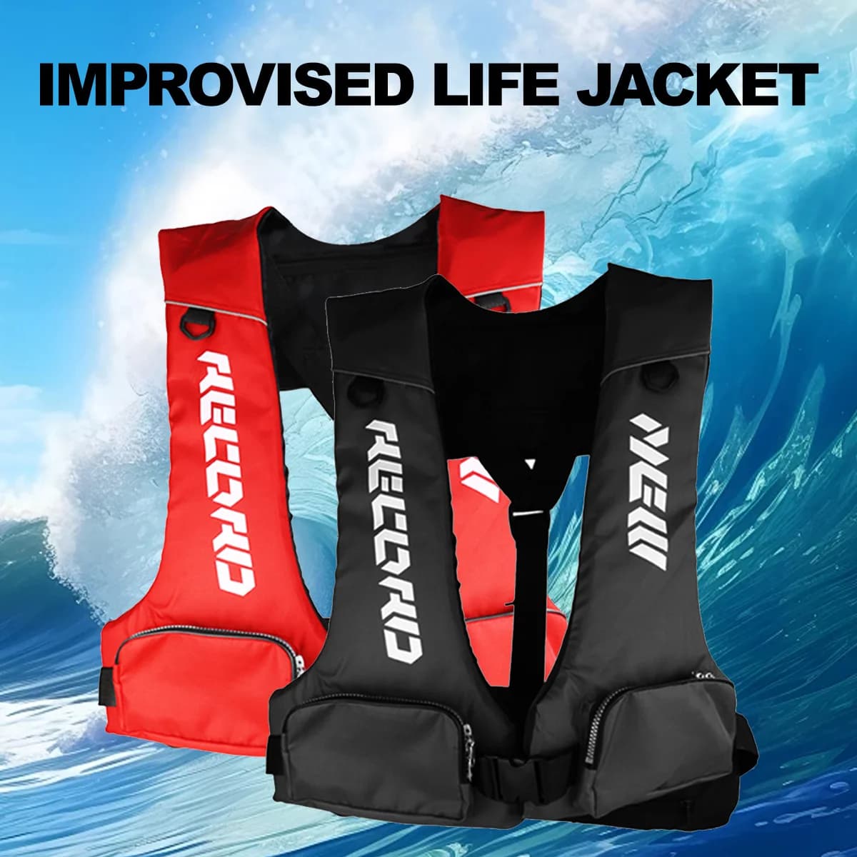 Veste de pêche légère multifonction avec flottabilité supérieure à 5.5kg pour bateau et sports extérieurs