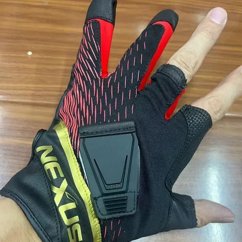 Gants de pêche d'hiver trois doigts exposés GL-112V - Chauffants et imperméables pour pêche au rocher