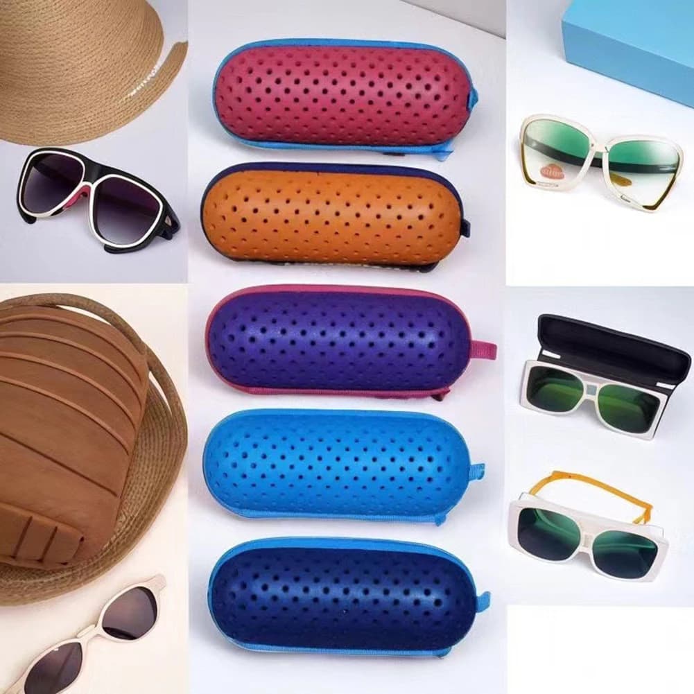 Boîte de rangement EVA respirante lunettes de natation myopie étui accessoires organisation