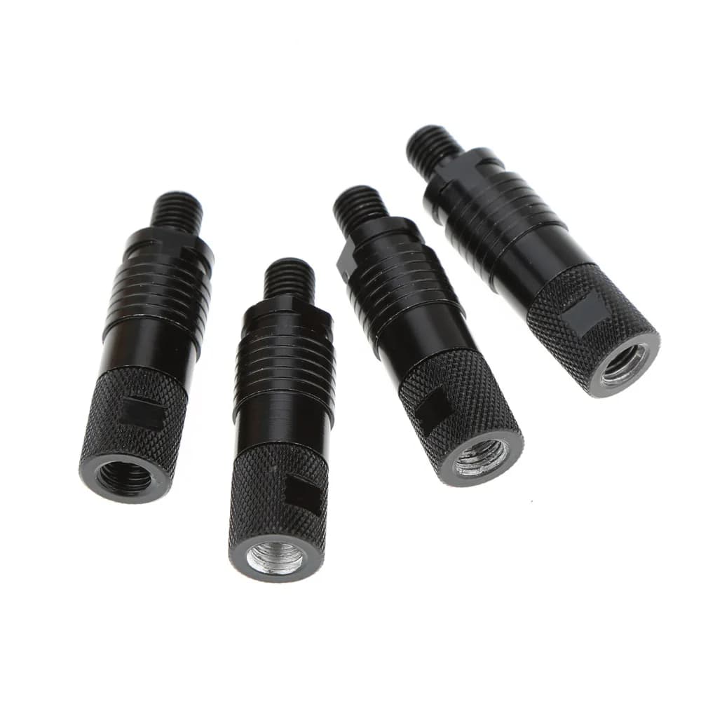 4 connecteurs rapides pour rod pod et supports de canne - fixation d'alarme de touche pêche carpe