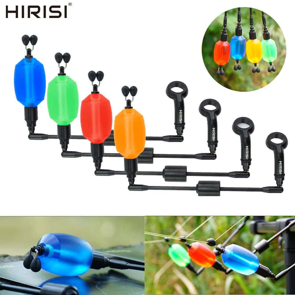 Indicateur de touche Hirisi B2035 pour pêche à la carpe - Swinger avec clip de ligne et accessoires