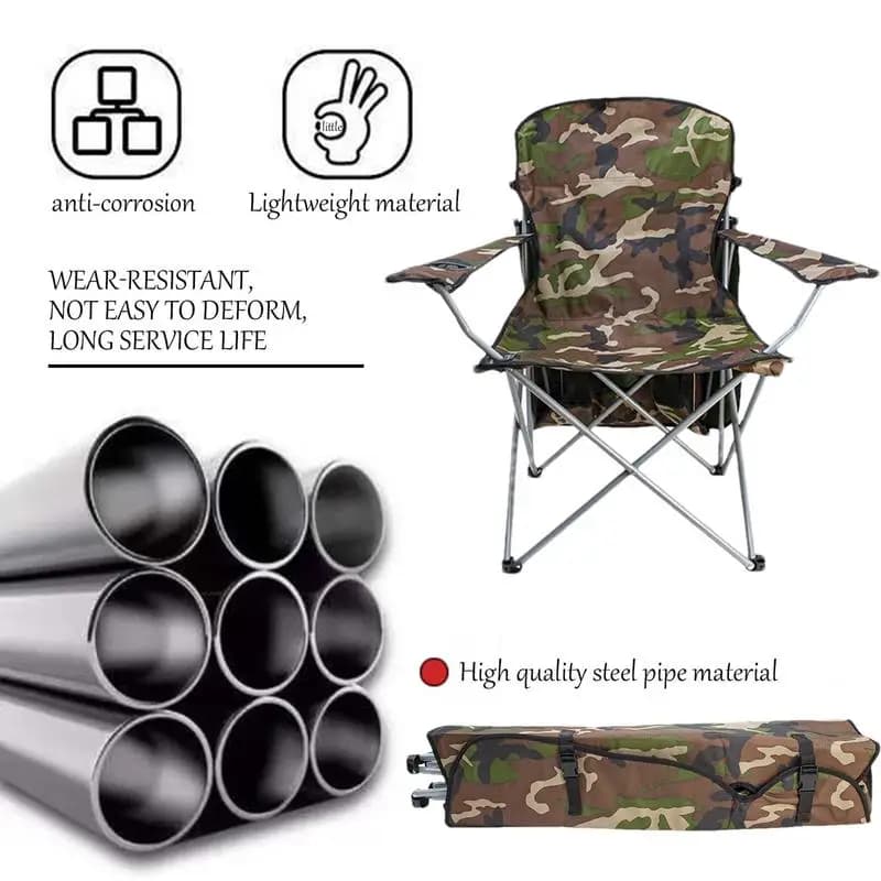 Chaise pliante avec pare-soleil camping transat portable tabouret pêche léger robuste protection UV