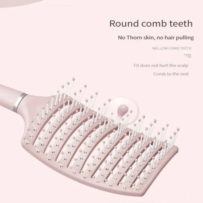 Brosse cheveux coussin d'air anti-chute massage tous types cheveux pêche vent