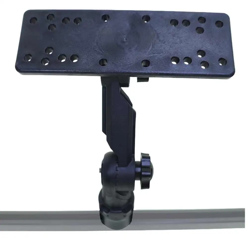 Support sondeur kayak drifting - Fixation Garmin Lowrance pour canoë pêche, support GPS bateau PVC