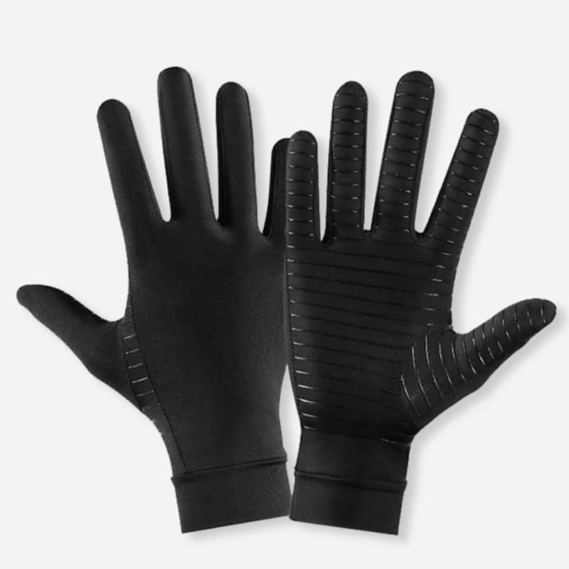 Gants de compression en cuivre pour arthrite, soutien poignet sans glissement pour pêcheurs longue durée