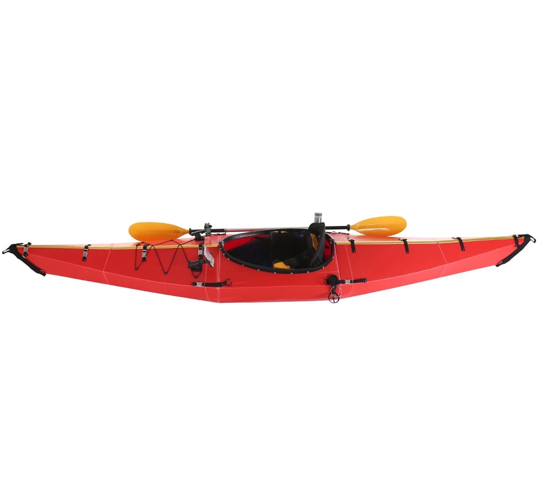 Kayak pliant Pengyi monoplace - Canoë océan bateau de pêche compact et transportable