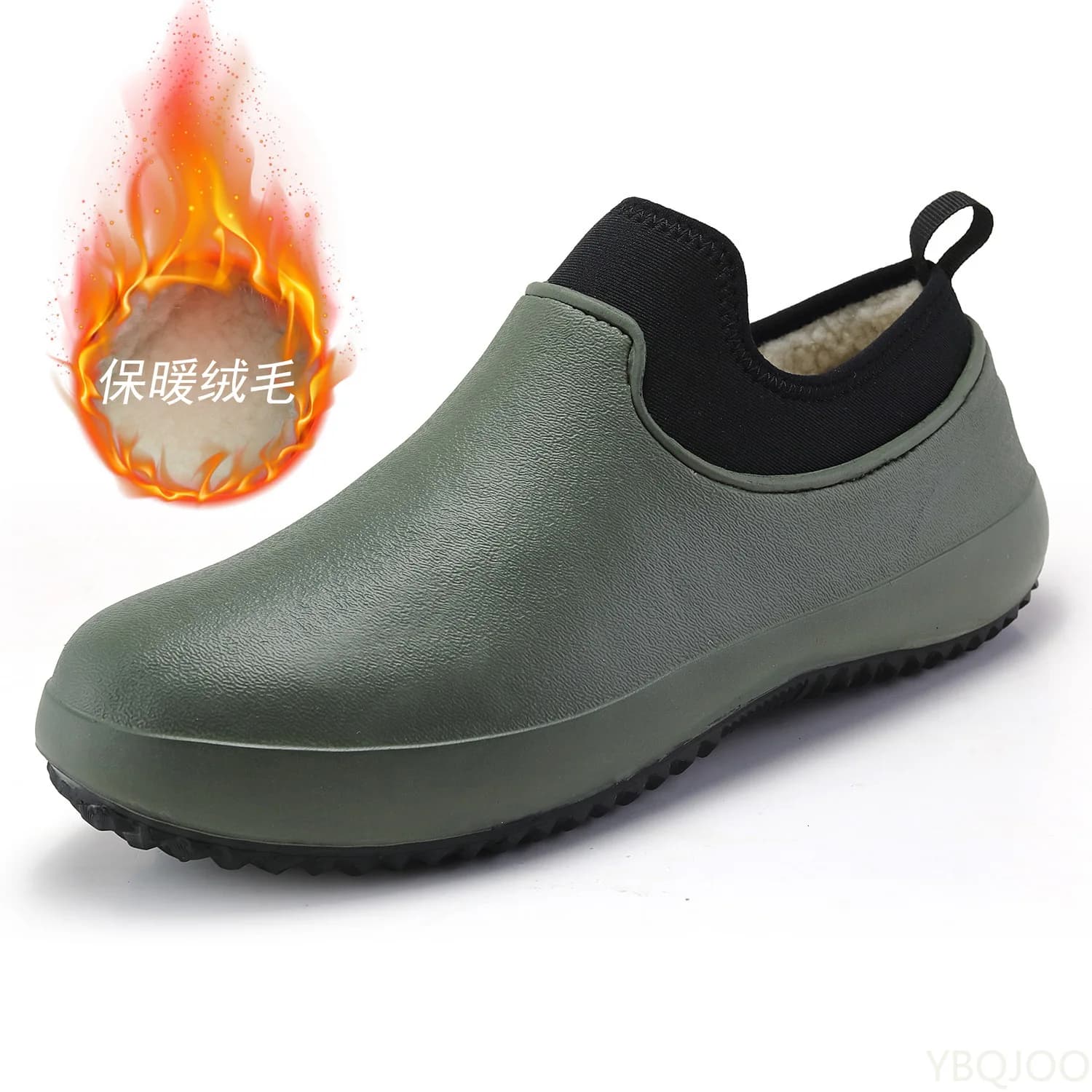 Chaussures de travail cuisine homme antidérapantes imperméables chef pêche bottes pluie