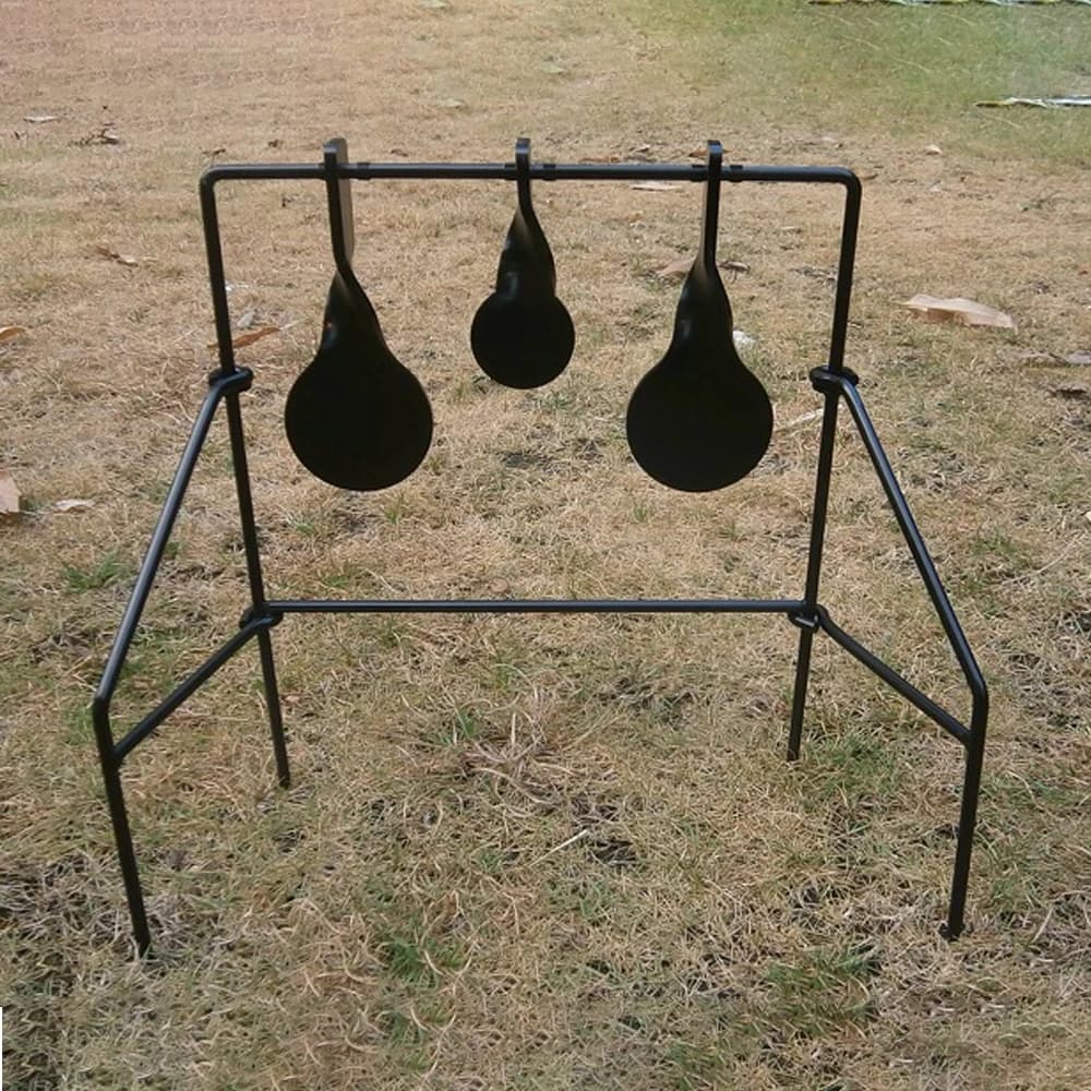 Cible plinking avec support arrière pour entraînement tir pêche - Stabilité et précision