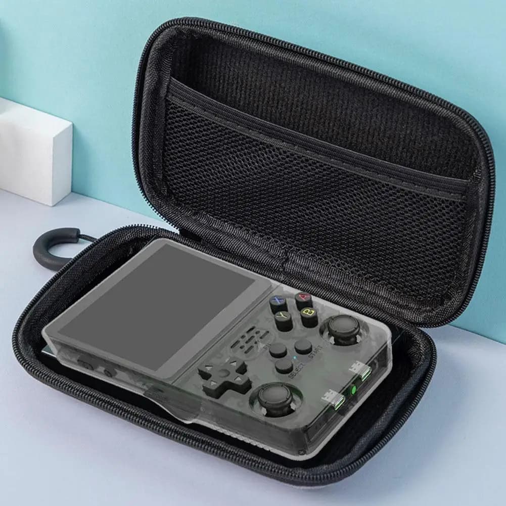 Étui de protection rigide EVA portable anti-rayures pour console R36S R35S
