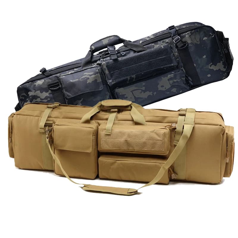 Sac de transport fusil M249 tactique chasse pêche gros calibre étui renforcé 1000D