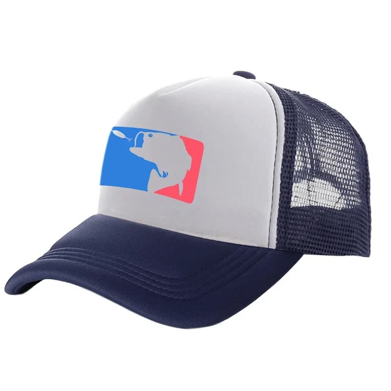 Casquette brochet pêche - Trucker hat pêche au brochet été légale maille neutre
