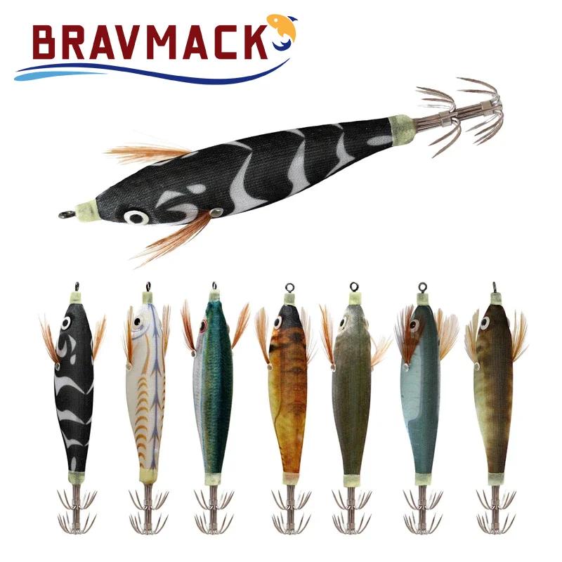 Leurre souple pêche calamar lumineux 10cm 9g, appât dur leurre seiche et crevette artificiel pour la