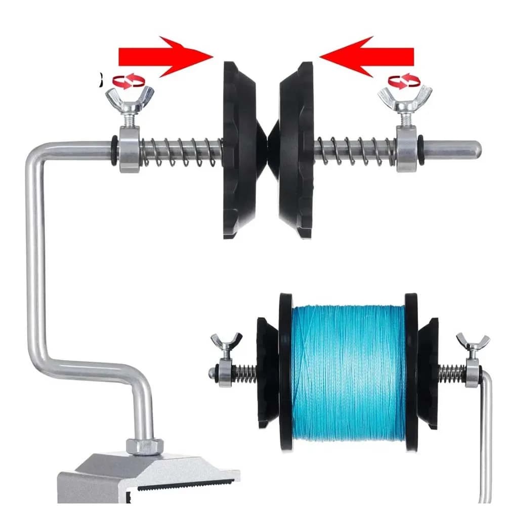 Machine à enrouler ligne de pêche portable JSFUN pour moulinet casting et spinning outil de montage