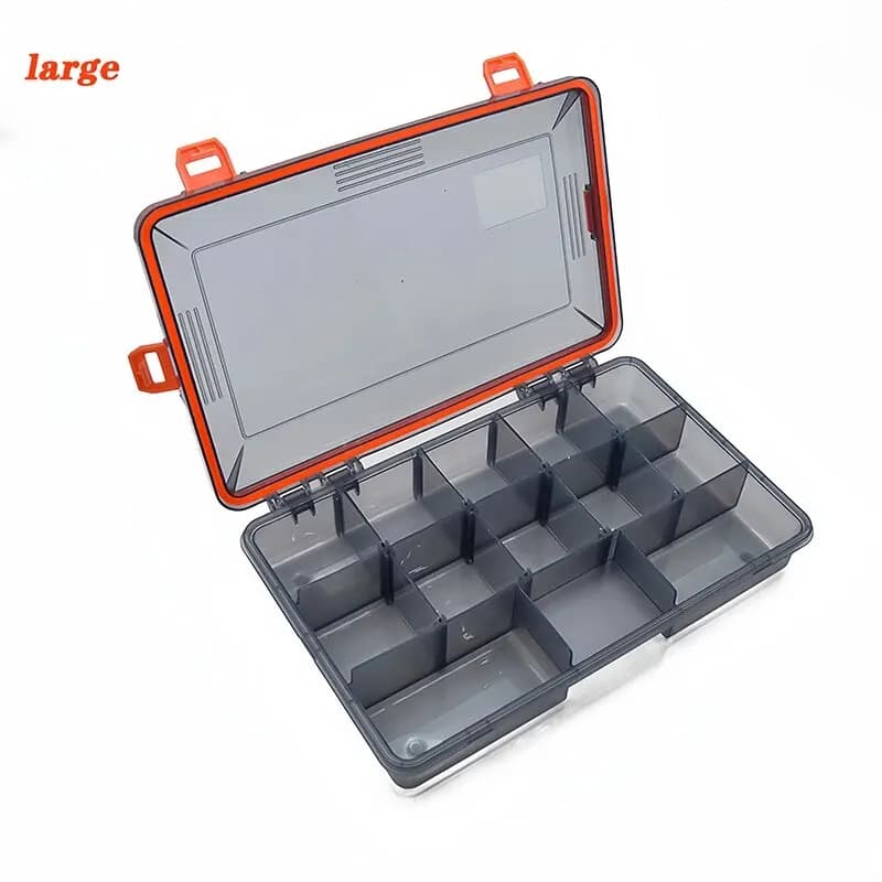 Boîte de pêche grande capacité pour accessoires, leurres et hameçons - Organisation carpiste