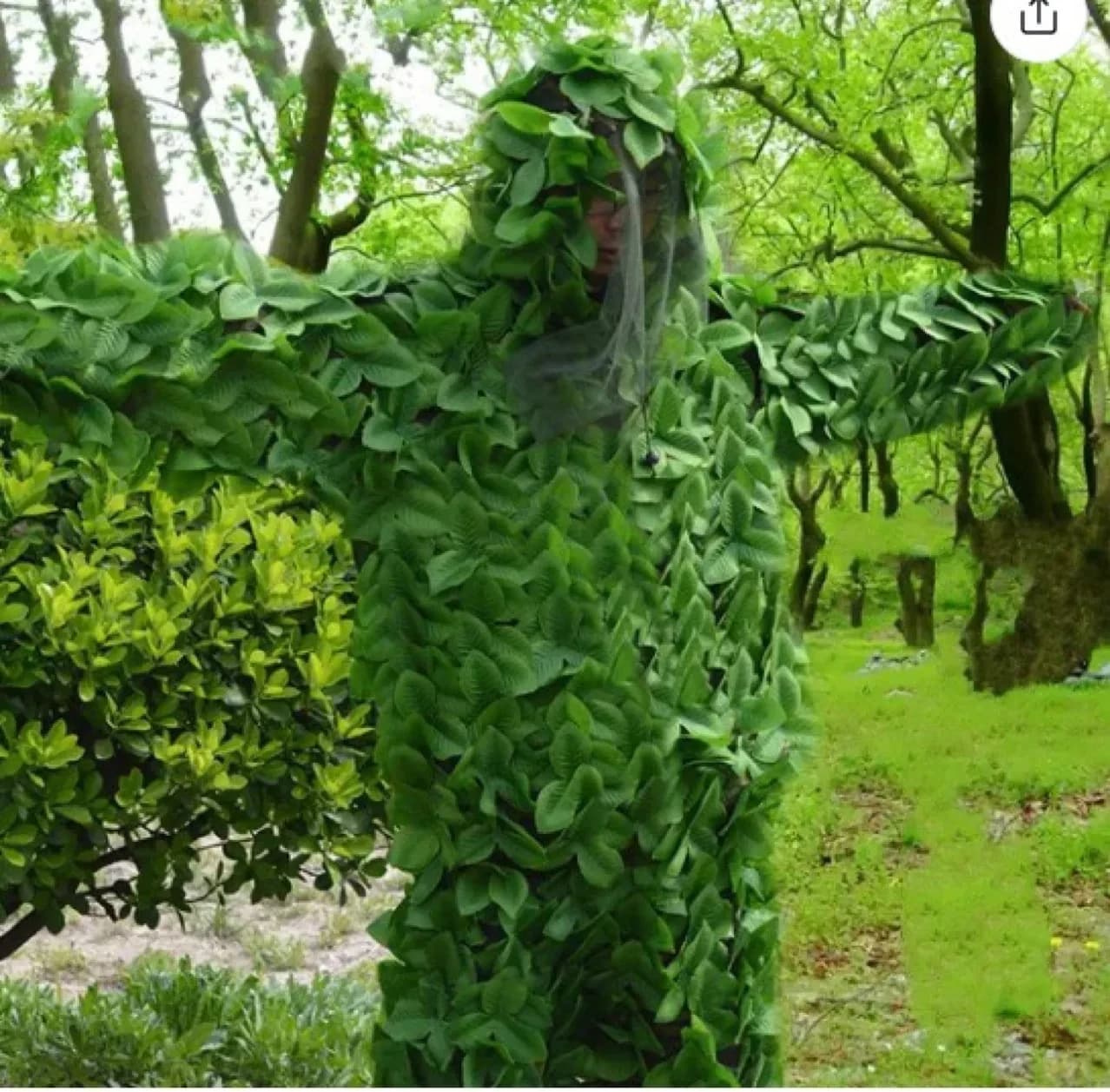 Tenue camouflage bionique Ghillie pour homme femme - vêtements tactiques chasse pêche extérieur