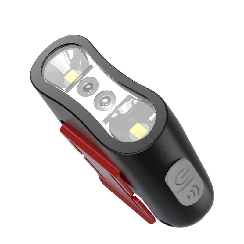 Lampe de casquette LED étanche rechargeable USB ultra lumineuse pour pêche nocturne