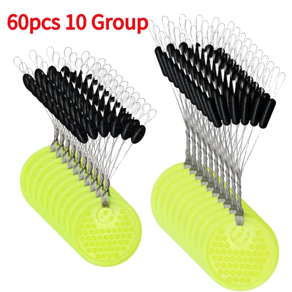 60 stop floats résistance espace haricots - Accessoires pêche carpe sans abîmer la ligne