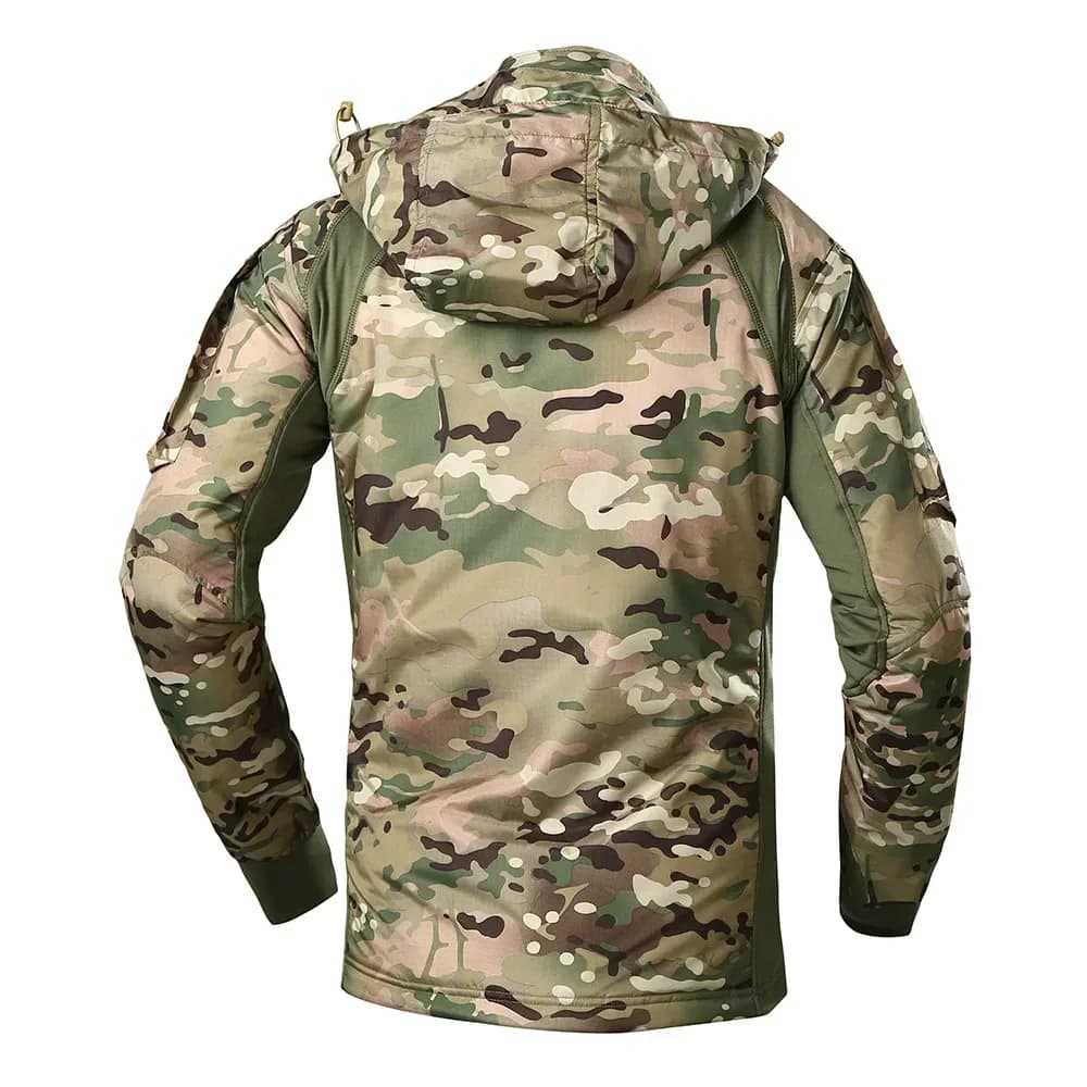 Veste bomber tactique légère homme camouflage - Veste élastique pêche vélo chasse outdoor