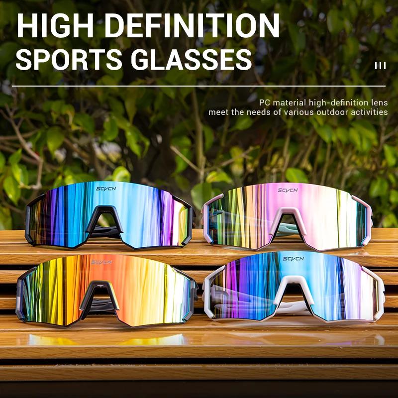 Lunettes de pêche anti-vent SCVCN - Protection UV400 pour homme et femme - Sport outdoor