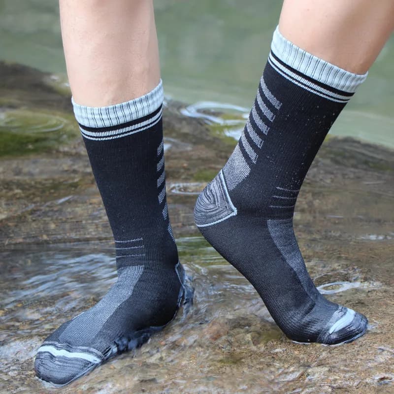 Chaussettes étanches respirantes unisexe nouveauté ski randonnée trekking pêche