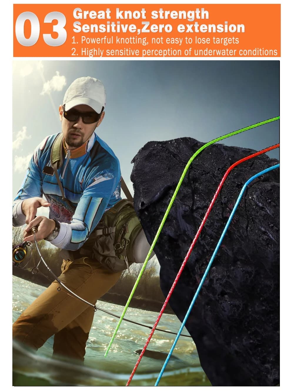 Ligne de pêche tressée PE 8 brins 100m 500m 1000m pour mer surfcasting carpe et pêche extrême