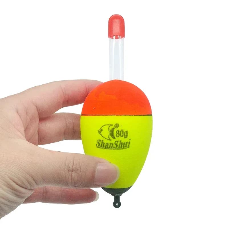 Flotteurs lumineux de pêche de nuit EVA 12 pièces, sticks fluorescents pour mer et roche, 5