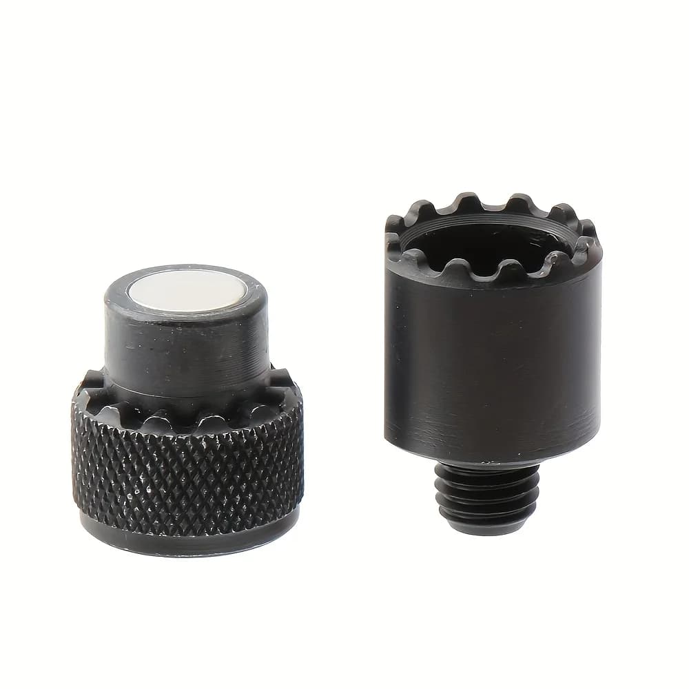 Connecteur magnétique pour support canne pêche - Adaptateur rapide M3/8 pour alarmes de touche