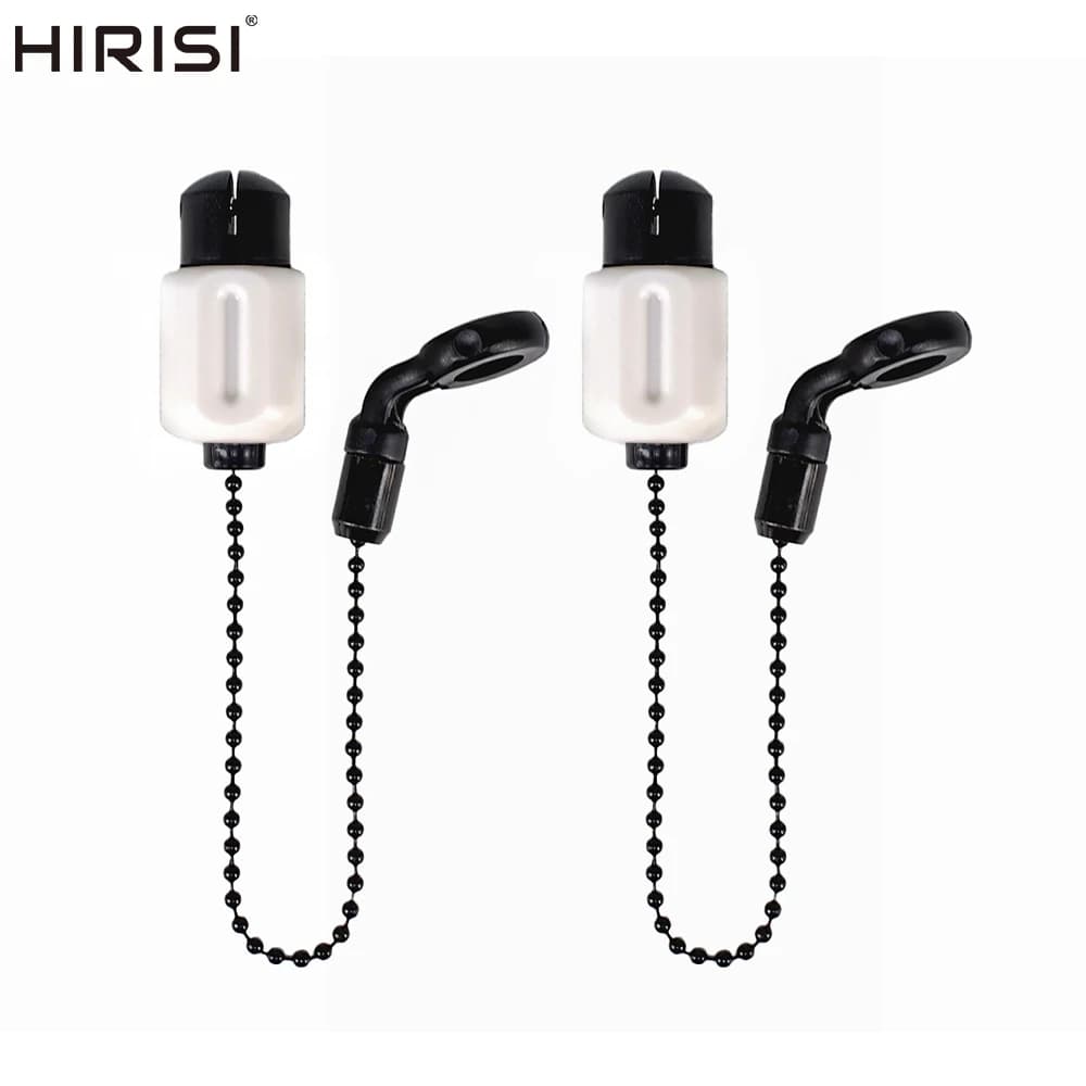 Indicateur de touche Hirisi B2029 avec chaîne laiton pour détecteur carpe fishing et swingers