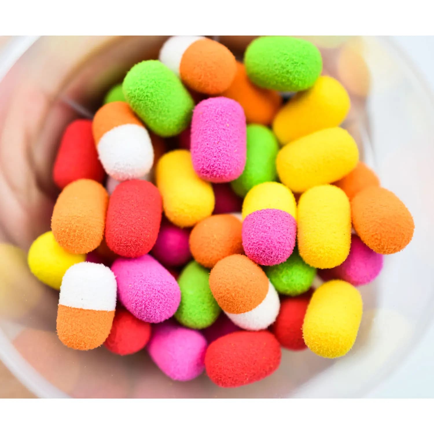 Flotteurs Topranc EVA pour pêche à la carpe - Boules flottantes pour pop-up boilies et appâts