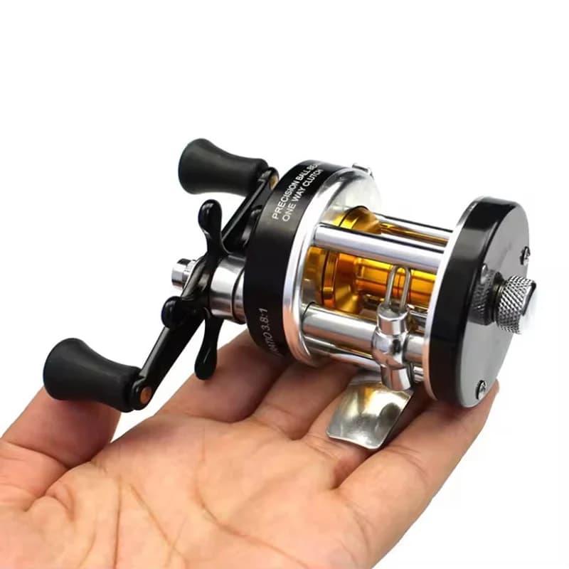 Moulinet baitcasting WEIHE CL25 tout métal casting exquis pour pêche au leurre