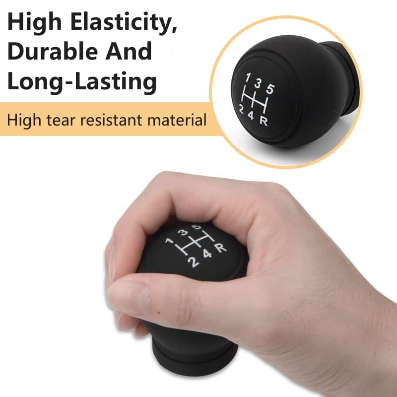 Protège levier de vitesse silicone antidérapant universel pour voiture - étanche et anti-poussière