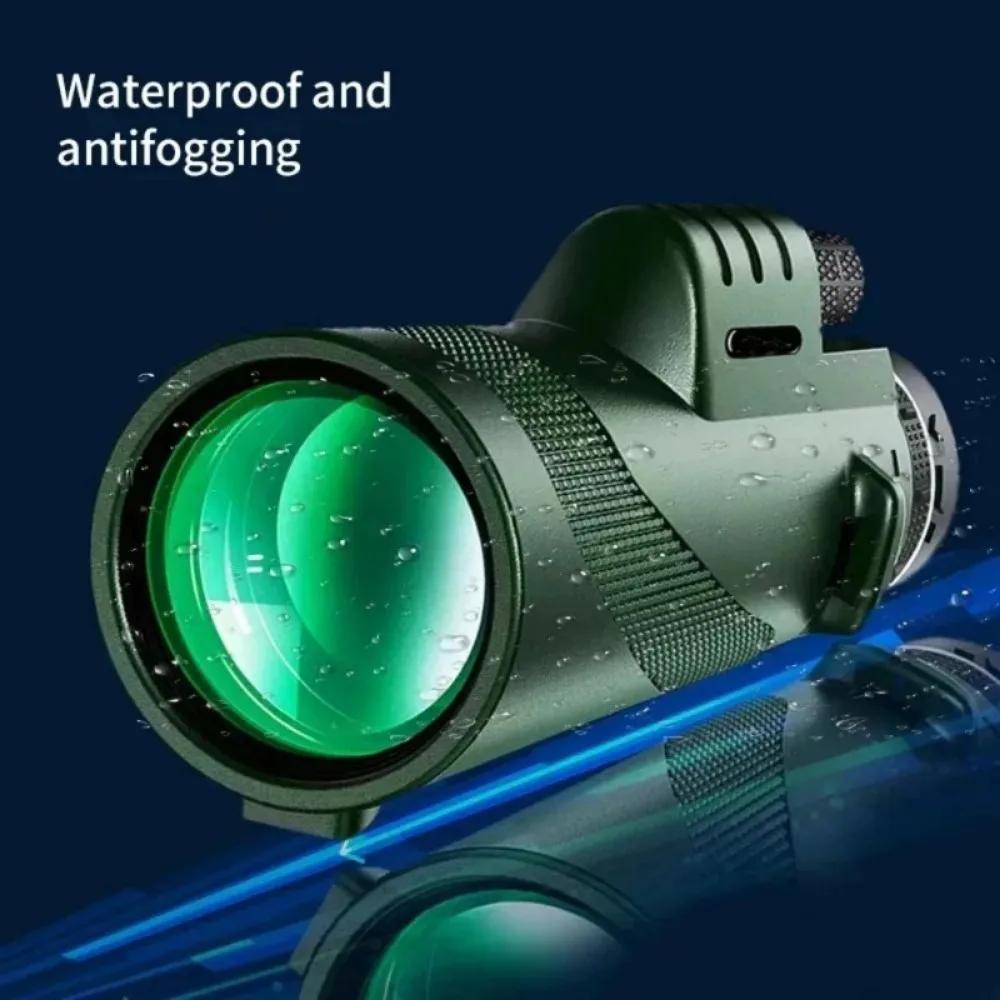 Télescope portable HD 5000m zoomable pliable pour observation longue distance chasse pêche