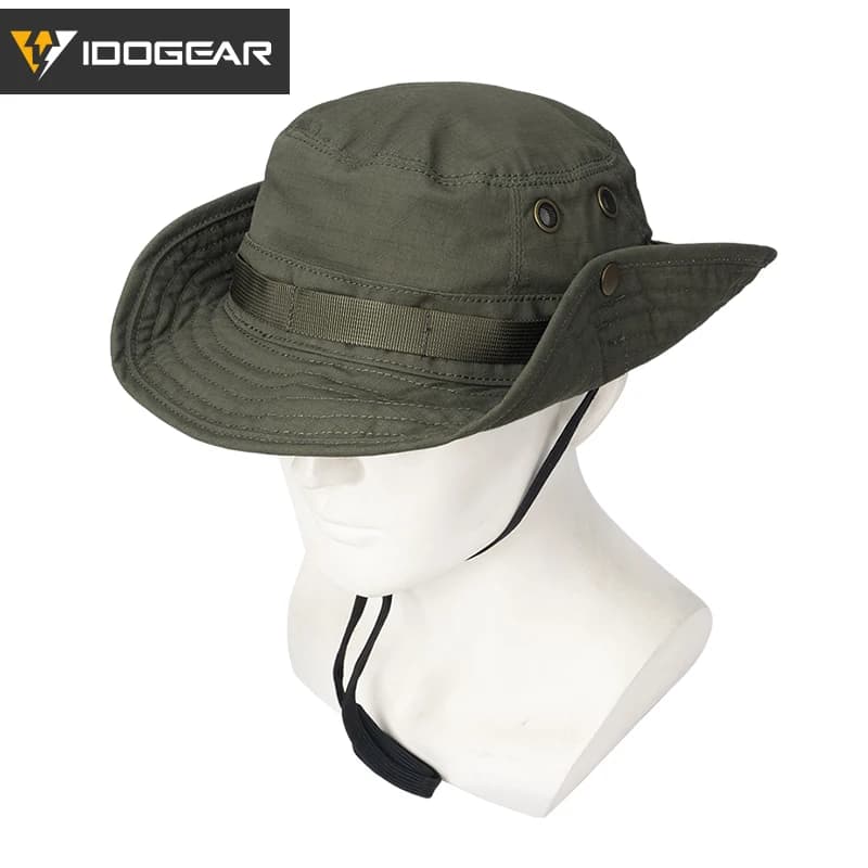 Casquette tactique IDOGEAR avec système MOLLE pour pêche et activités nautiques