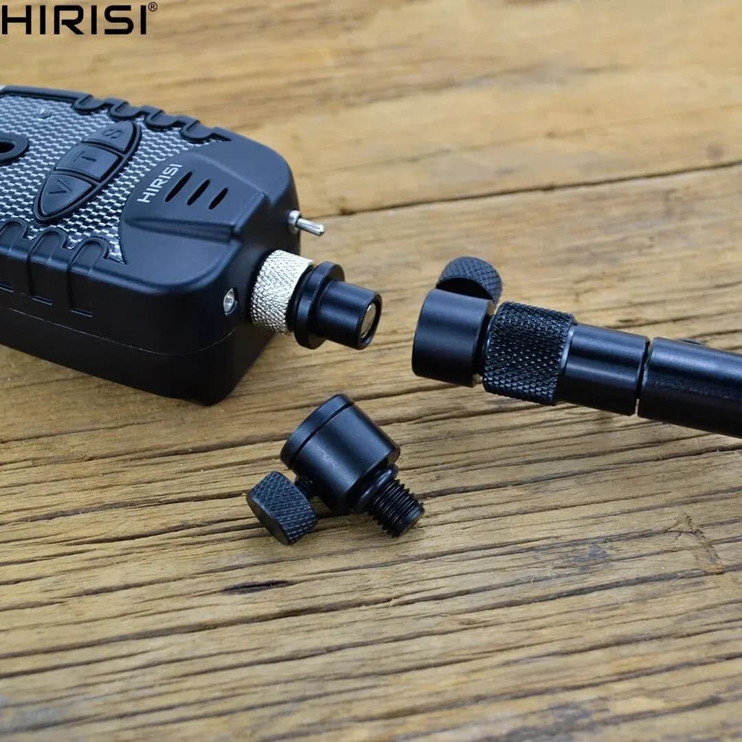 Connecteur rapide changement Hirisi AQ208 pour pods, piquets et barres d'alarme carpe