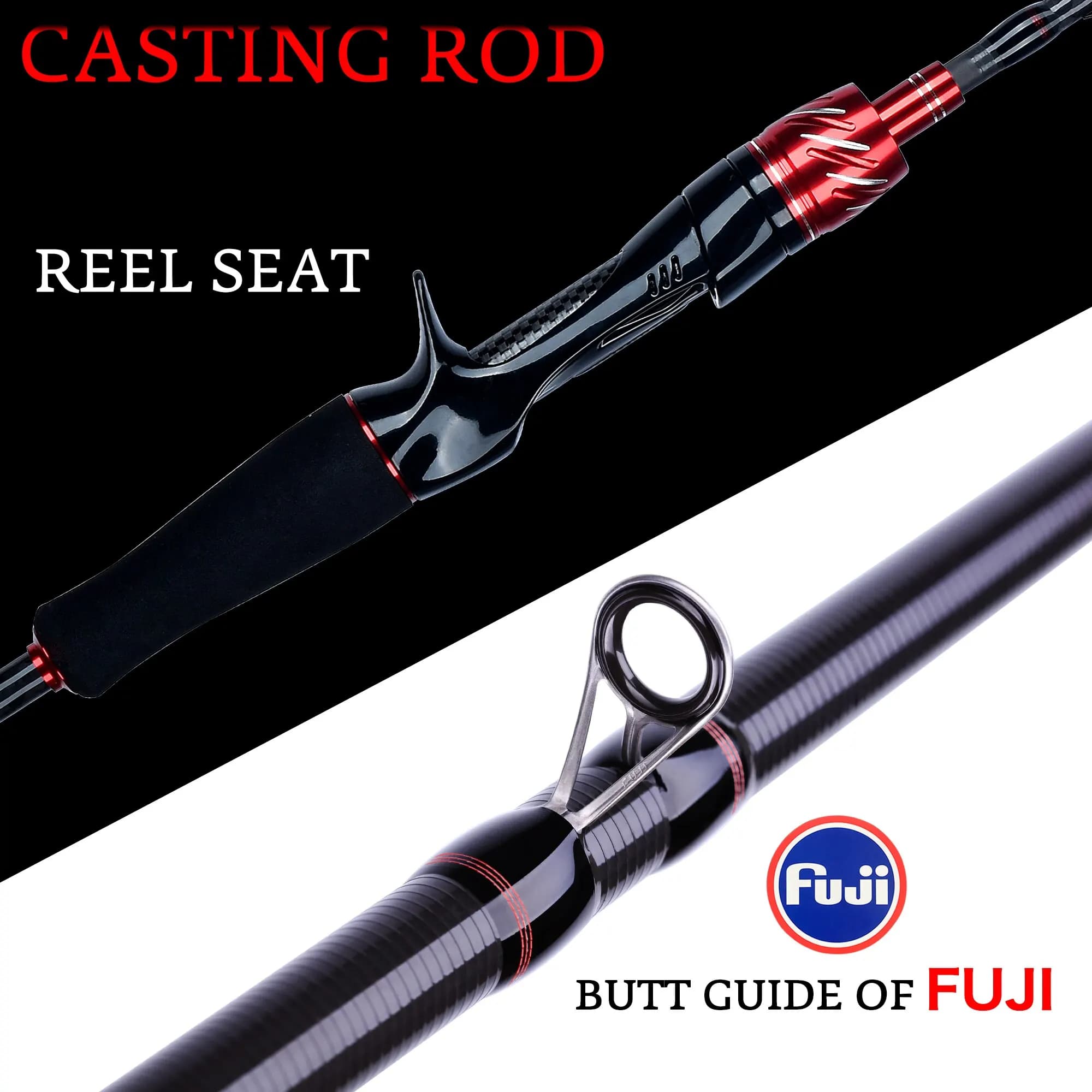 Canne BIUTIFU Traveller Spinning Casting Fuji Lure Mini Rock Fishing Rod 1.8-3.0m Carbon Baitcasting PHISHGER Fast 5-42g