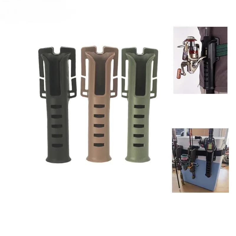 Support canne portable multi-fonction avec ceinture pour pêche en mouvement et pêche itinérante pratique