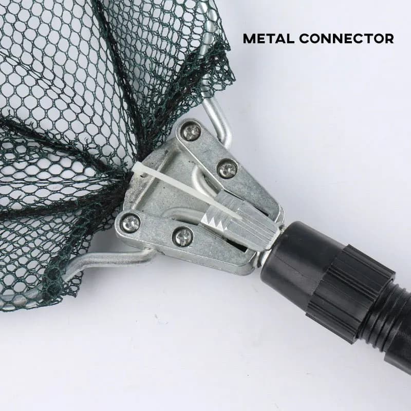 Filet de pêche télescopique aluminium 190 cm pliable pour carpe et pêche à la mouche en mer