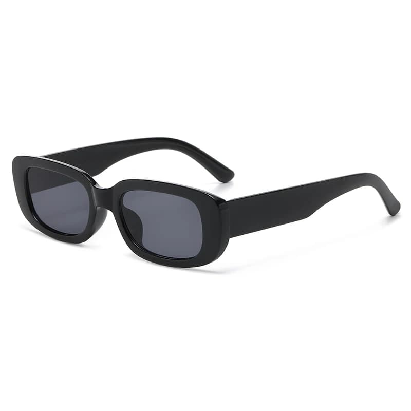 Lunettes de pêche rétro rectangle - Petit format - Voyage plage été UV400