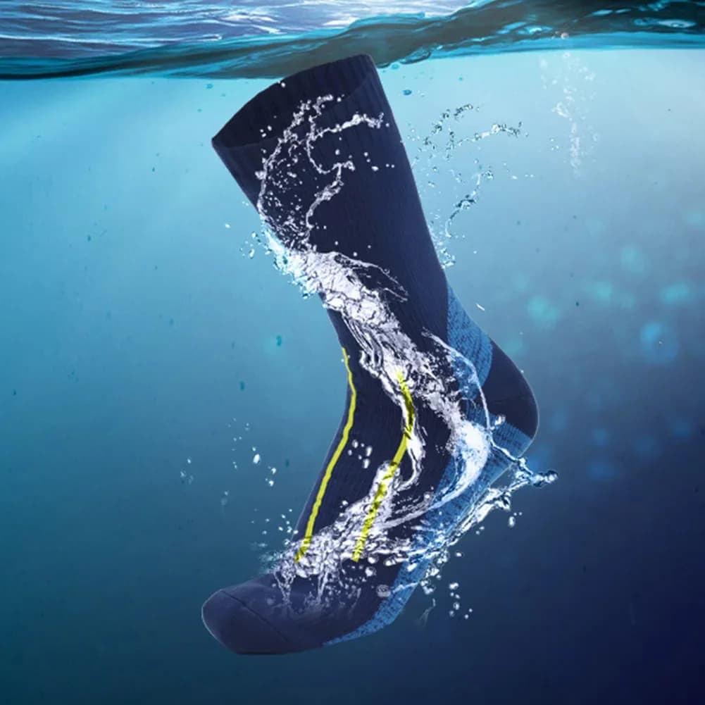 Chaussettes étanches respirantes crew outdoor randonnée camping hiver vélo neige