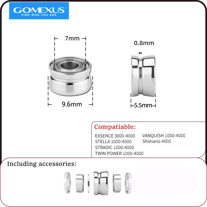 Rouleau de ligne Gomexus pour moulinets Shimano Stella Twin Power Stradic Vanford accessoire pêche