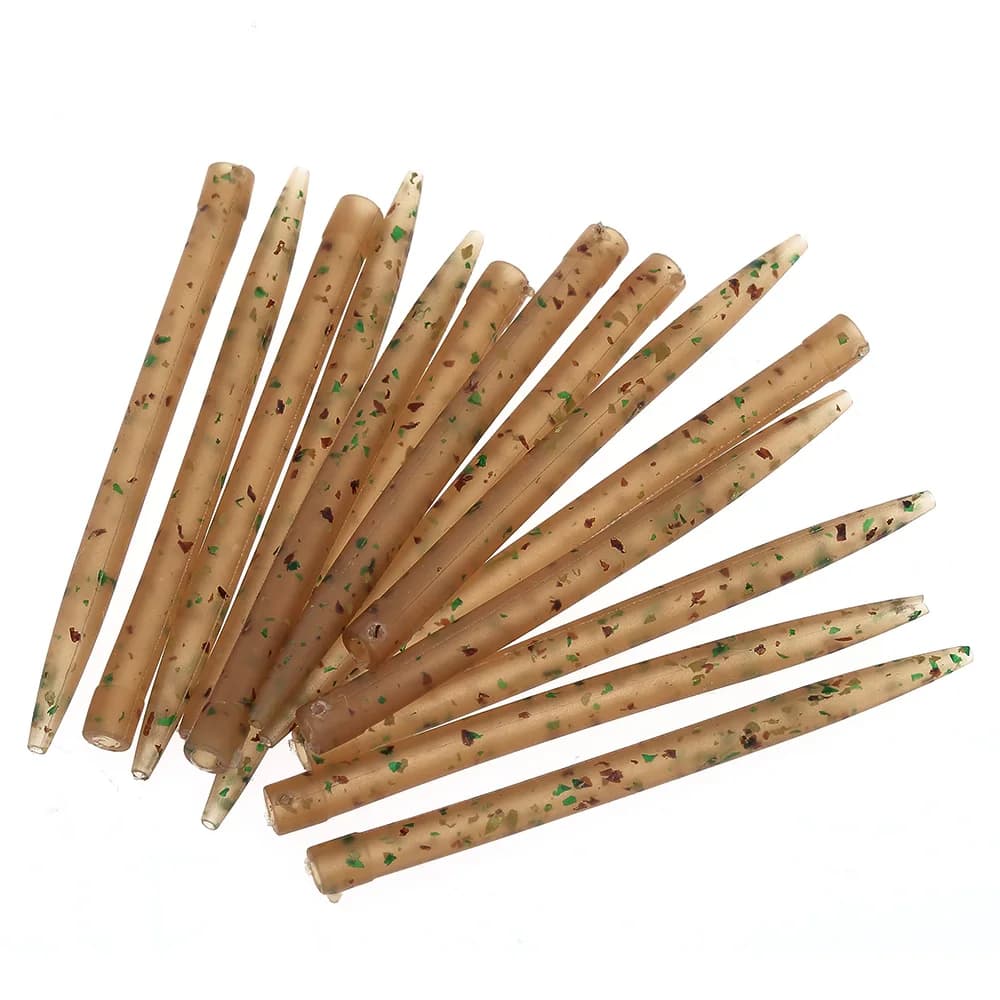 Manchons anti-embrouillards 54mm pour hameçon de pêche à la carpe, lot de 30, 50 ou 100 pièces