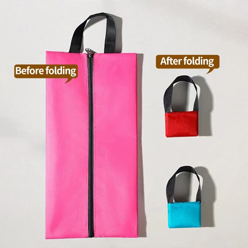 Sacs de rangement chaussures de voyage étanches - Poches imperméables avec fermeture éclair unisexes