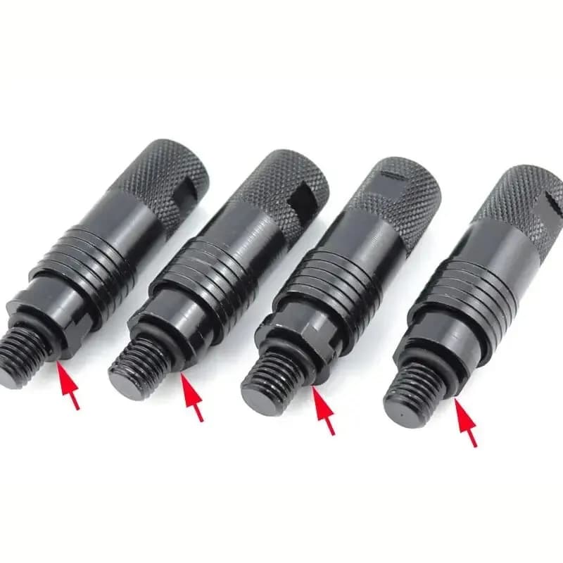 Lot de 50 joints toriques noirs Hirisi pour alarmes de touche, pods et accessoires de pêche