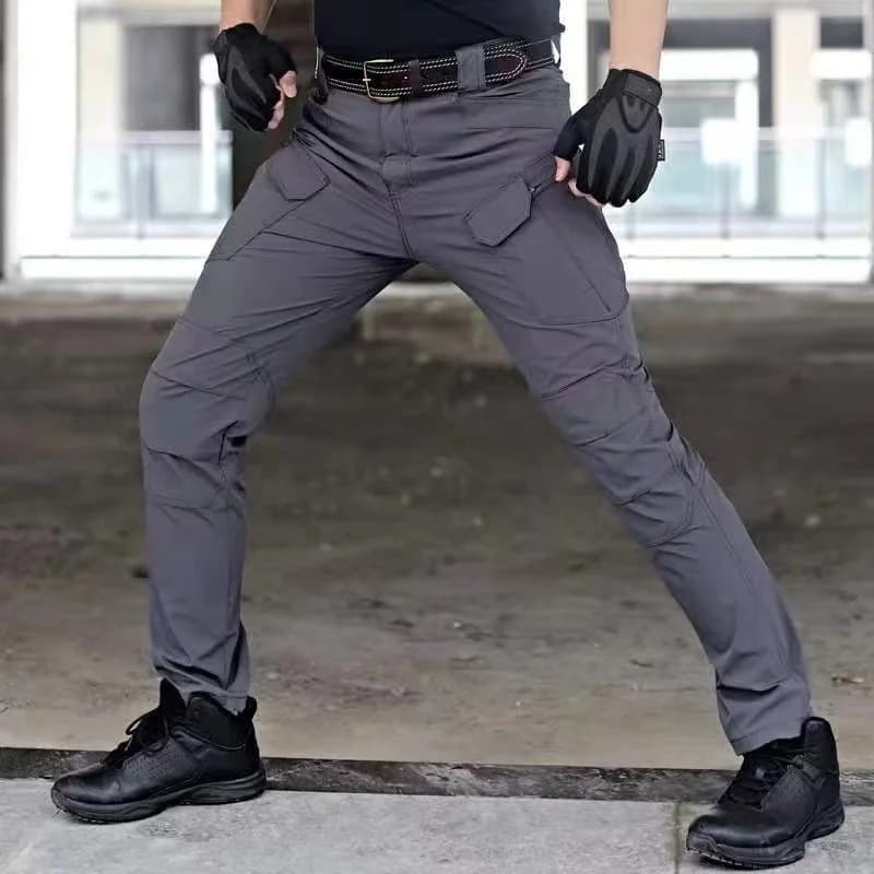Pantalon cargo tactique classique homme - Pêche, randonnée, trekking, jogger militaire multi-poches