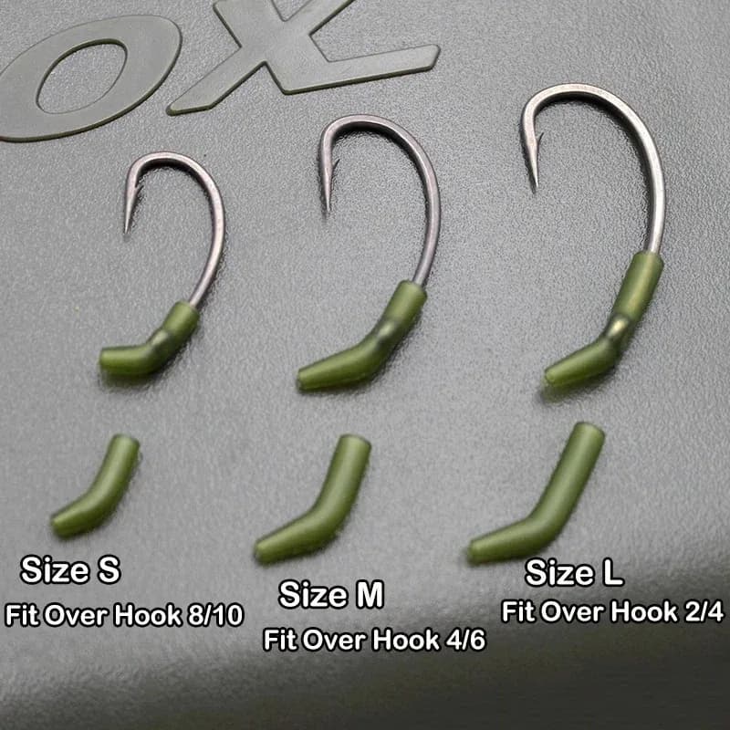 30 manchons aligneurs D-rig pour hameçons de pêche à la carpe toutes couleurs accessoires terminal