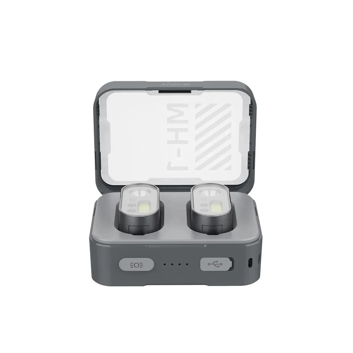 Lampe frontale multifonction ATuMan DUKA MH1 rechargeable USB avec détecteur de mouvement pour pêche
